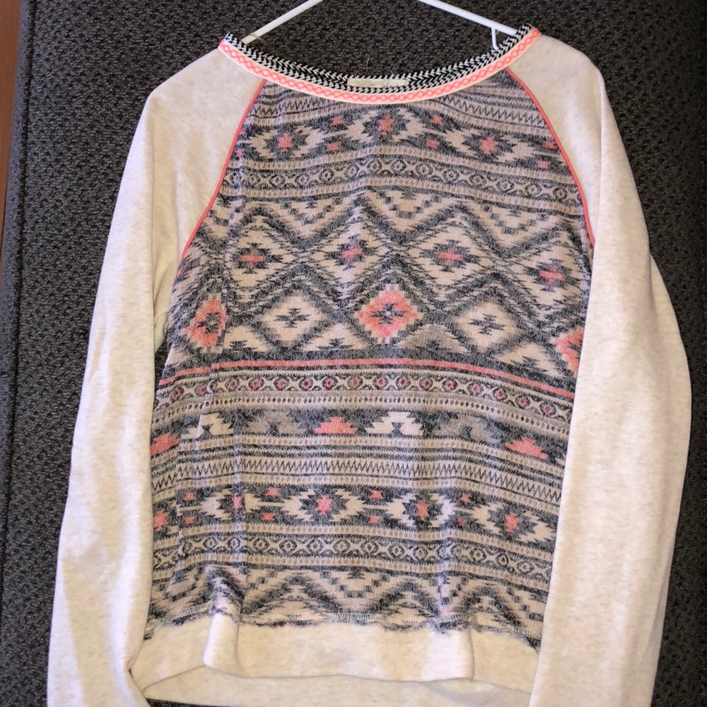 Patterned sweater